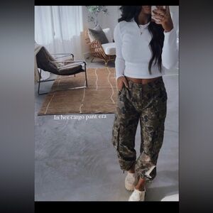 Abercrombie and Fitch Camo cargos